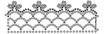 Схема вязания кружева 11